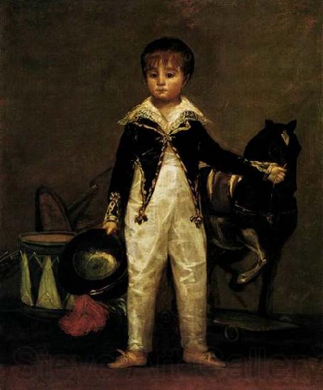 Francisco de goya y Lucientes Pepito Costa y Bonells